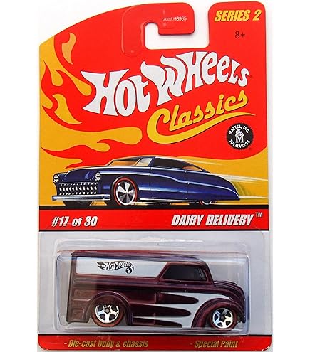 Amazon.com: Hot Wheels Classics Series 2 Red Dairy Delivery